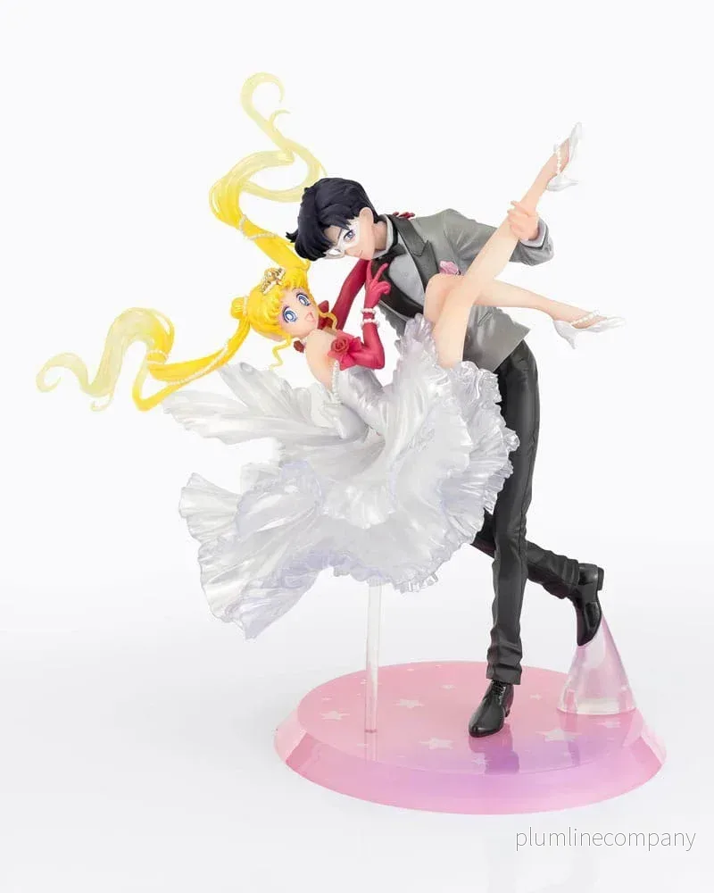 Sailor Moon FiguartsZERO Chouette PVC Figur Usagi & Tuxedo Mask Moonlight Glow Edition 24 cm - Bild 2