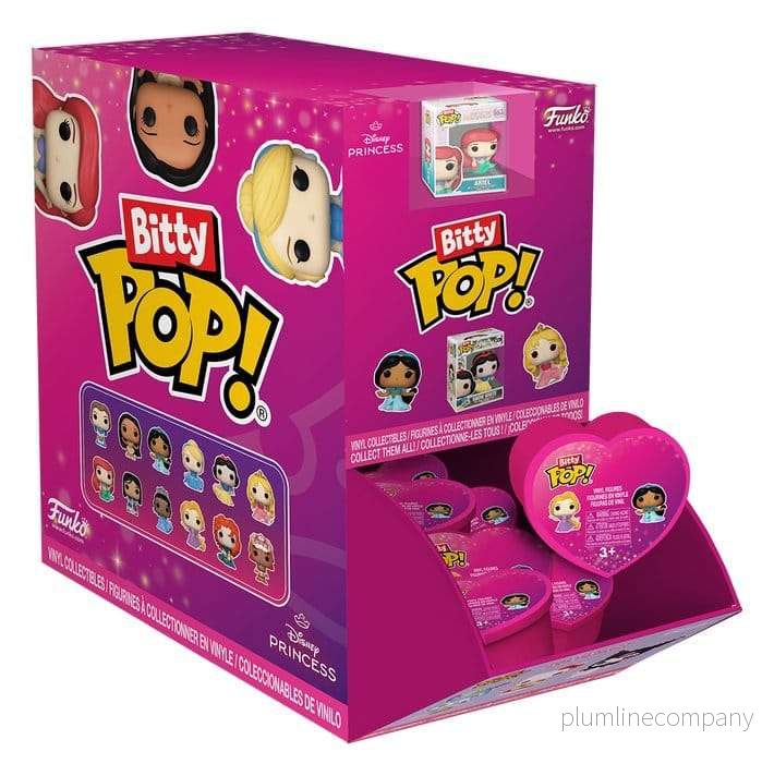 Disney Princess POP! Vinylfigurer Hearts PDQ-display (24) Disney Princess POP! Vinylfigurer Hearts PDQ-display (24)