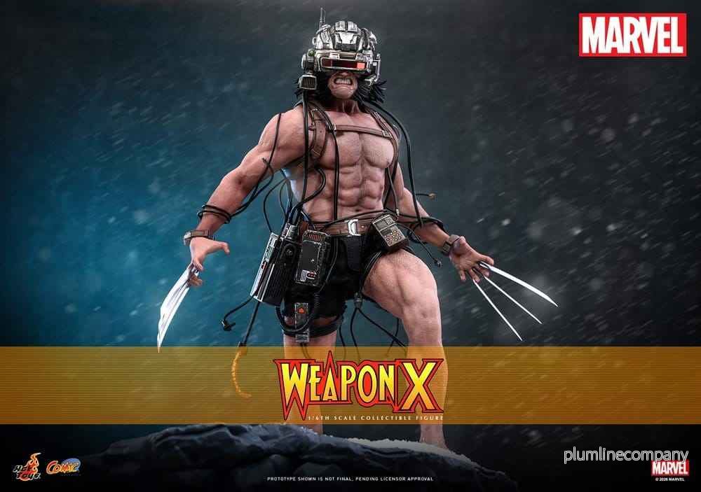 Marvel Comic Mästerverk Actionfigur 1/6 Weapon X 31 cm - Bild 2