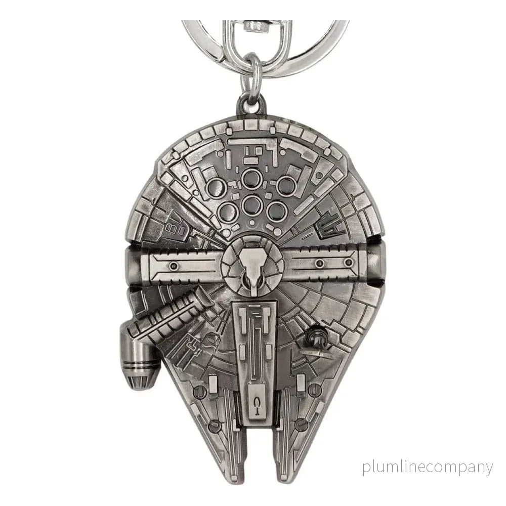 Star Wars Metal Nyckelring Millennium Falcon