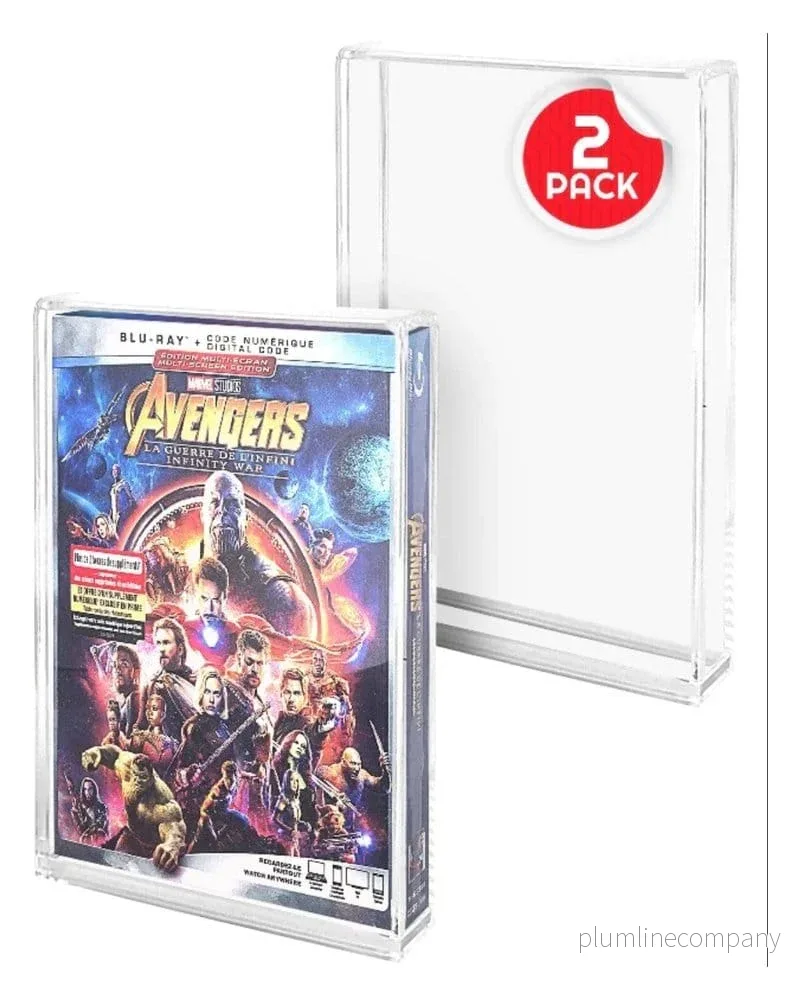 Akrylfodral 2-Pack för PS3/PS4/Blu-Ray/XBOX One - Bild 2