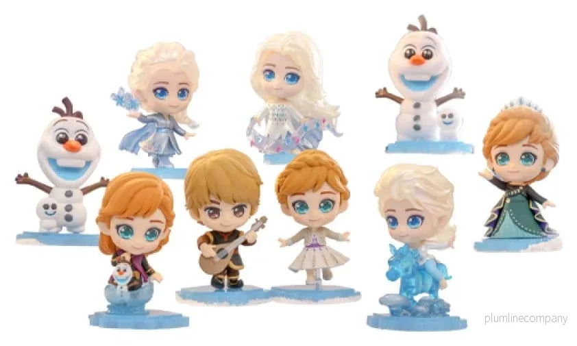Frozen Cosbi Mini Figurer 8 cm Blindbox Display (8) - Bild 2