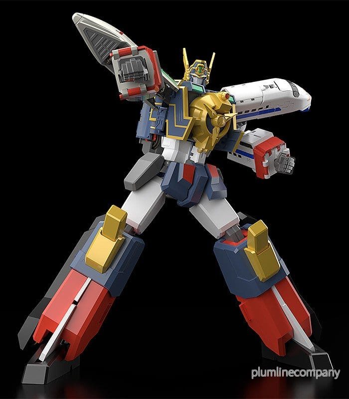 The Brave Express Might Gaine Den Gattai Actionfigur Might Gaine (återutgåva) 26 cm - Bild 3