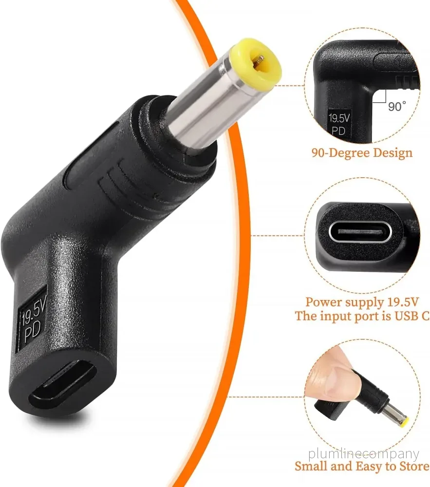 NÖRDIC USB-C till DC 5.5x2.5mm-adapter 12-20V - Bild 3
