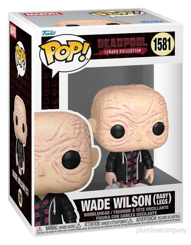 Deadpool 2 POP! Figur Deadpool med Bebisben 9 cm - Bild 3