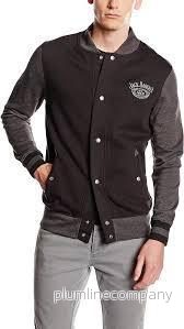 Jack Daniel’s Old No. 7 Collegejacka – Svart/Grey – XXXL Jack Daniel’s Old No. 7 Collegejacka – Svart/Grey – XXXL