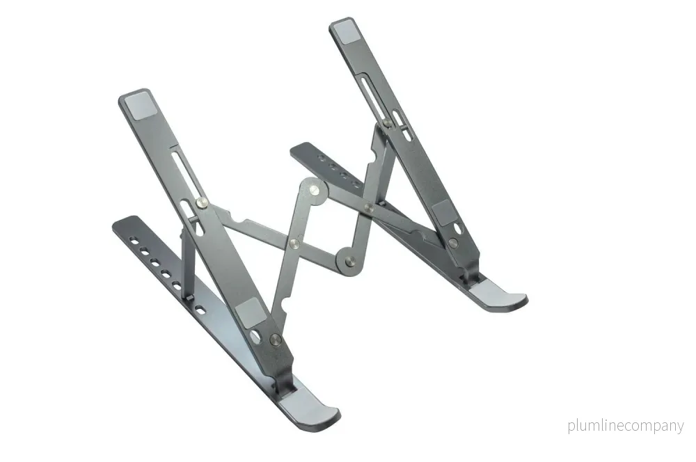 NÖRDIC Aluminium ställ justerbar ihopfällbar för bärbar surfplattor och mobiltelefoner laptop hållare stativ Space Grey NÖRDIC Aluminium ställ justerbar ihopfällbar för bärbar surfplattor och mobiltelefoner laptop hållare stativ Space Grey