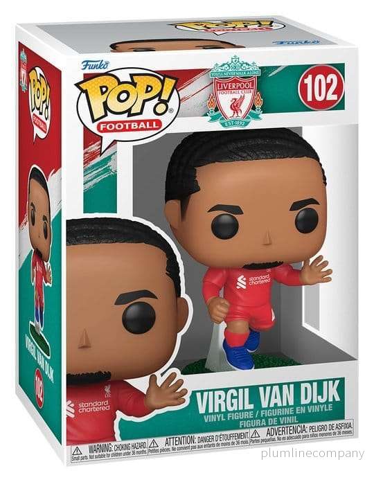 Liverpool F.C. POP! Football Figur Virgil Van Dijk 9 cm - Bild 2