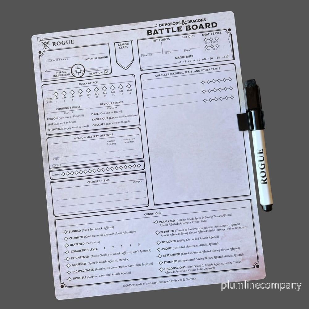 Dungeons & Dragons Battle Board Rogue - Bild 3