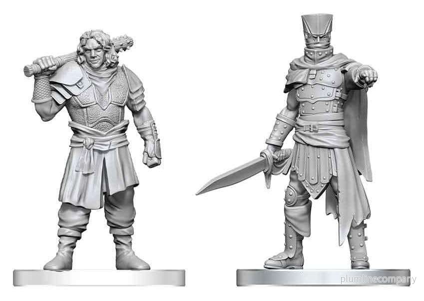 Pathfinder Battles Deep Cuts omålade miniatyrer Ruffian & Gang Leader 14 cm Pathfinder Battles Deep Cuts omålade miniatyrer Ruffian & Gang Leader 14 cm
