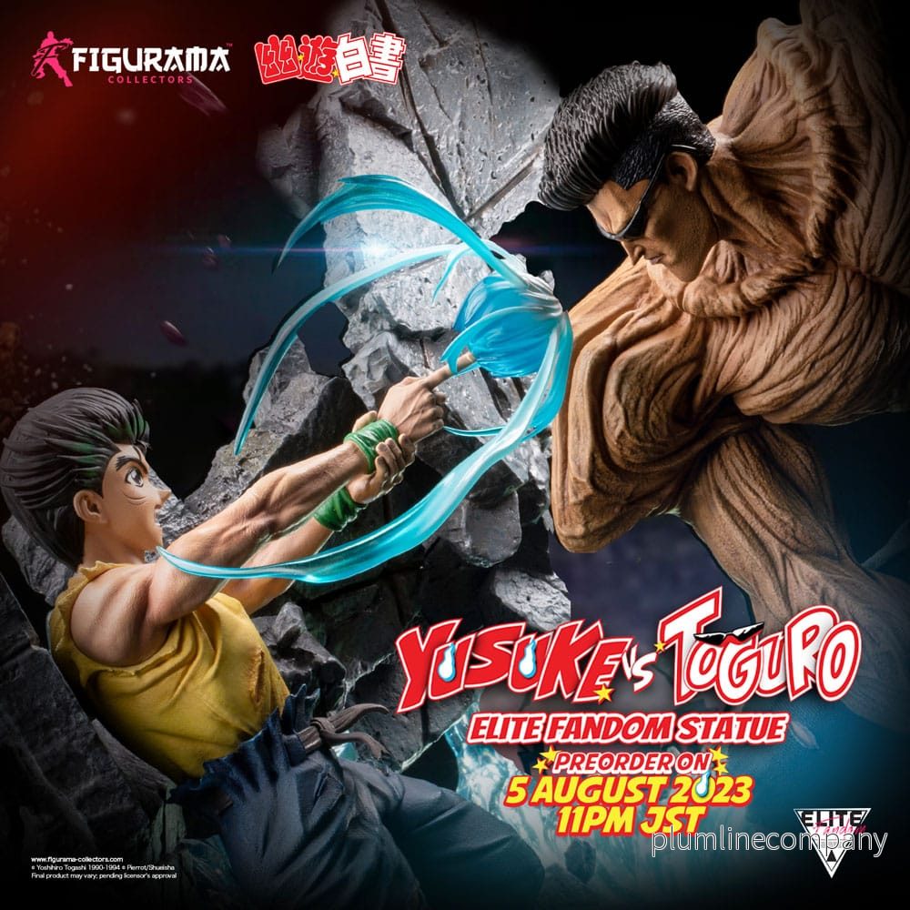 Yu Yu Hakusho Elite Exclusive staty 1/6 Yusuke vs Toguro 59 cm - Bild 3