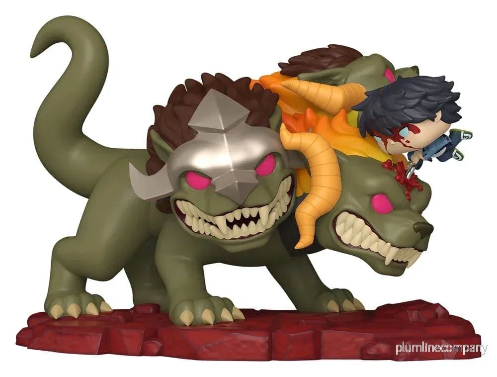 Solo Leveling POP! Deluxe Figur Jinwoo Vs Cerberus 9 cm Solo Leveling POP! Deluxe Figur Jinwoo Vs Cerberus 9 cm