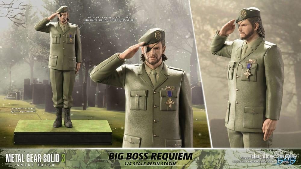 Metal Gear Solid 3: Snake Eater Figur 1/4 Big Boss Requiem 55 cm - Bild 3