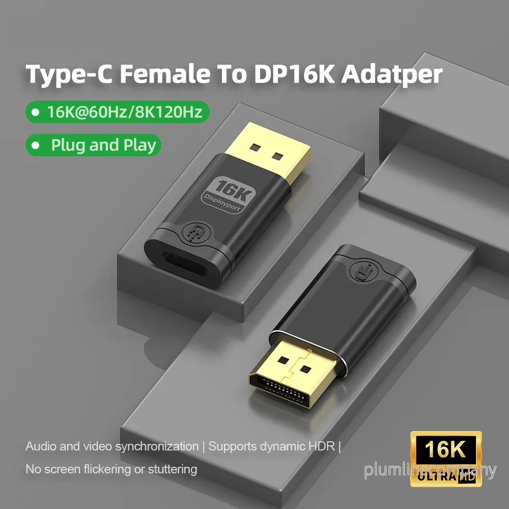 NÖRDIC USB-C till DP adapter 16K - Bild 2