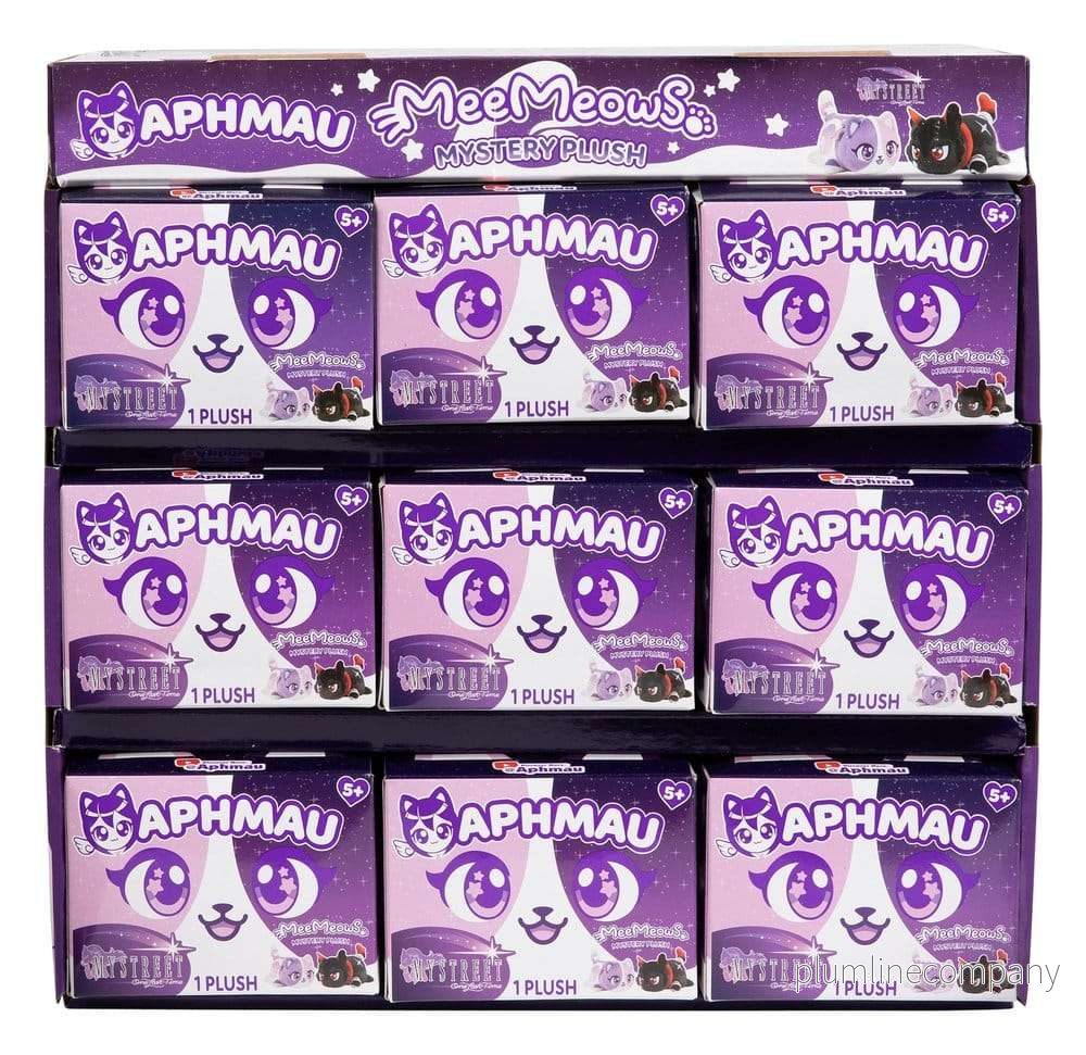 Aphmau gosedjur My Street Mystery Meemeow 15 cm Blind Box Display (9) Aphmau gosedjur My Street Mystery Meemeow 15 cm Blind Box Display (9)