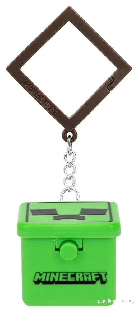 Minecraft Popz Ryggsäck Buddies Nyckelrings Blind Box Assortment (24) - Bild 2