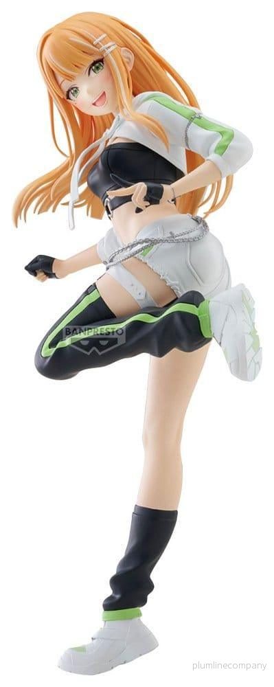 The Idolm@ster Gakuen Espresto PVC Figur Sumika Shiun Accent grön version 22 cm