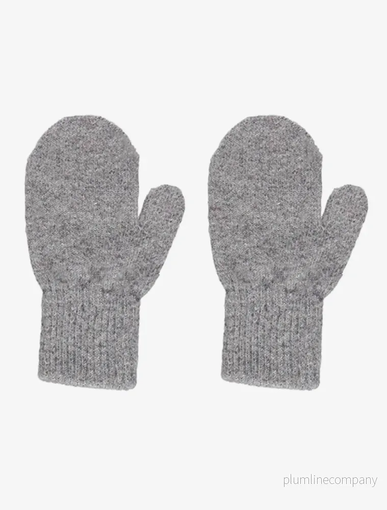 Wool magic mittens – solid col. 1-2år Wool magic mittens – solid col. 1-2år