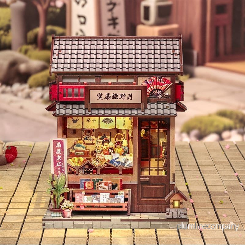 Miniatyrhusmodellset Tsukino Eogi-dou 19 x 14 cm - Bild 3