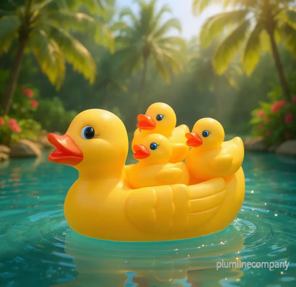 Bath Duckie family 6m+ - Bild 3