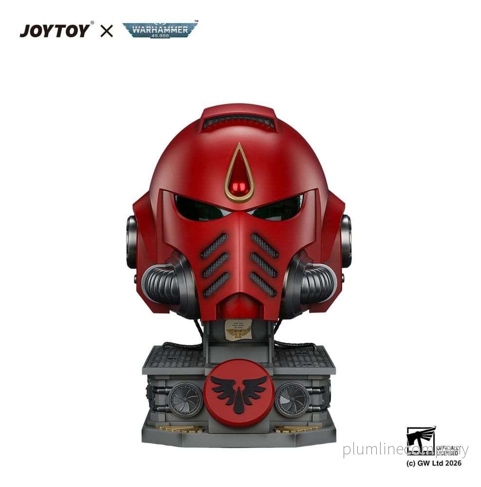 Warhammer Replica Blood Angels MkX-hjälm med displayställ 44 cm - Bild 2
