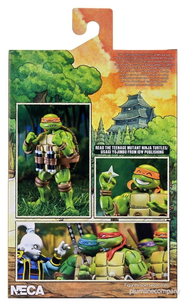 Teenage Mutant Ninja Turtles x Usagi Yojimbo Ultimat Actionfigur Michelangelo 18 cm - Bild 3