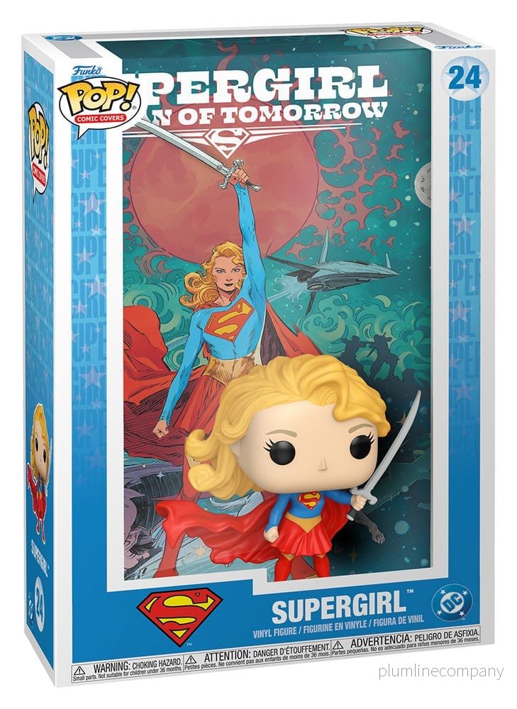 DC Comics POP! Comic Cover Figur Supergirl 9 cm - Bild 3