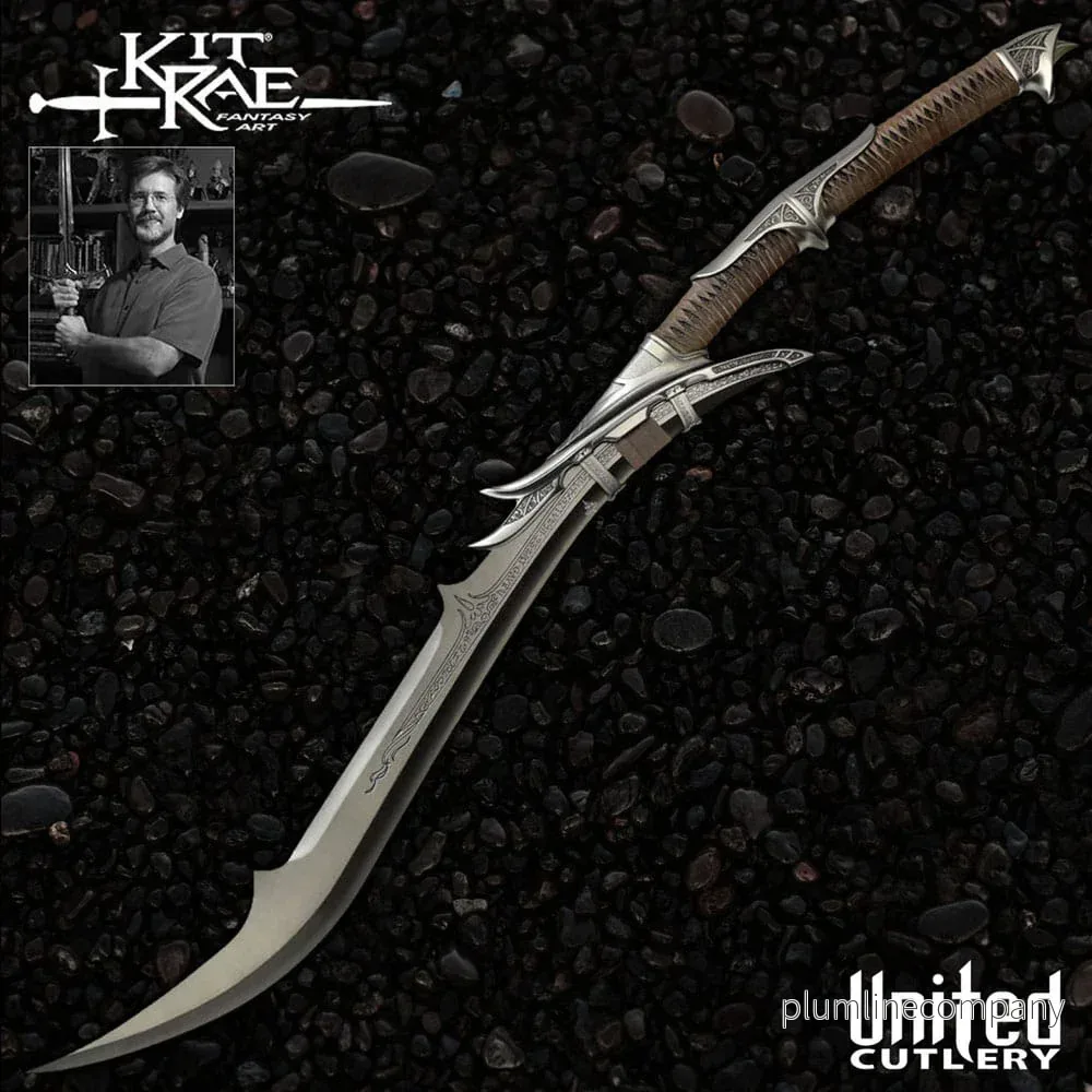 Kit Rae Swords of the Ancients Replica 1/1 Mithrodin: Dark Edition Fantasy Sword Kit Rae Swords of the Ancients Replica 1/1 Mithrodin: Dark Edition Fantasy Sword