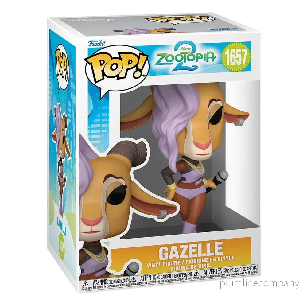 Zootopia 2 POP! Movies Figur Gazelle 9 cm - Bild 3