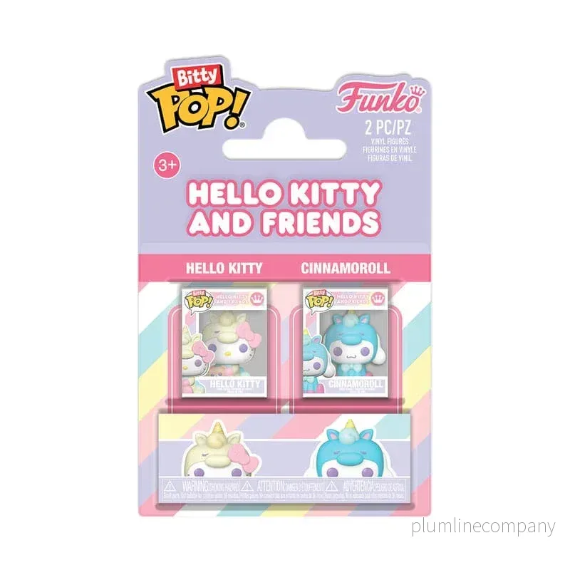 Hello Kitty Bitty POP! Figur 2-Pack HK & Cinnamonroll 2,5 cm Hello Kitty Bitty POP! Figur 2-Pack HK & Cinnamonroll 2,5 cm