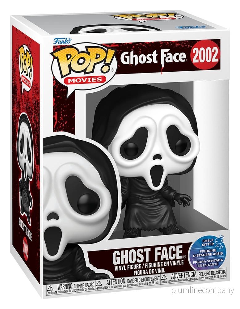 Scream POP! Movies Figur Ghost Face (Sittande) 9 cm - Bild 3