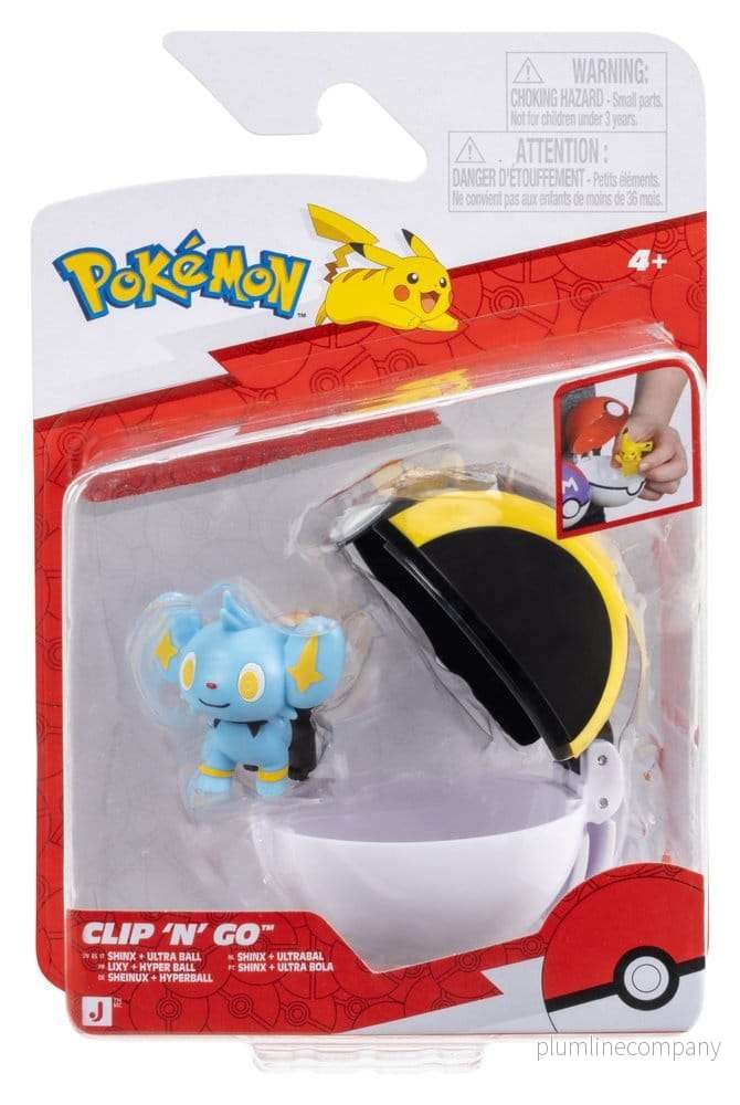 Pokémon Clip 'n' Go Action Figure Shinx & Ultra Ball - Bild 3