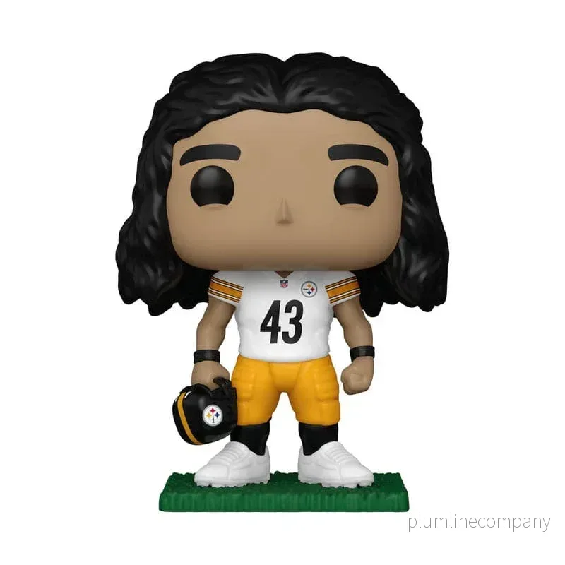 NFL: Legends POP! Sports Figur Legends- Troy Polamalu (Steelers) 9 cm