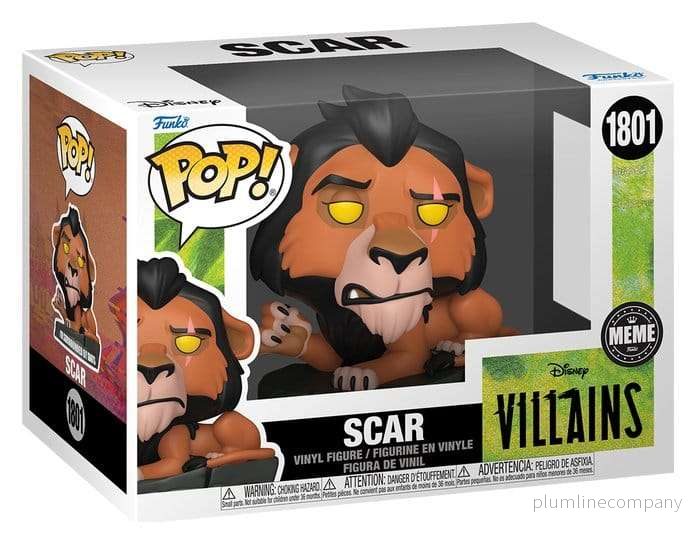 The Lion King POP! Meme Vinylfigur Scar 9 cm - Bild 2