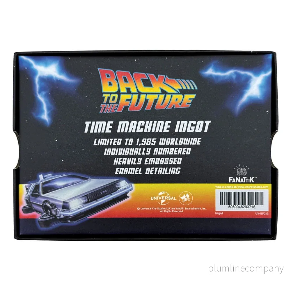 Back To The Future Ingot 40th Anniversary Time Circuits Limited Edition - Bild 3