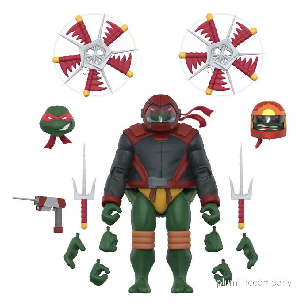 Teenage Mutant Ninja Turtles Ultimates Action Figur Våg 14 Raphael (Road Gear) Teenage Mutant Ninja Turtles Ultimates Action Figur Våg 14 Raphael (Road Gear)