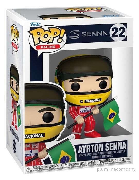 Formula 1 POP! Racing Vinylfigur McLaren – Senna (Helmet), 9 cm - Bild 2