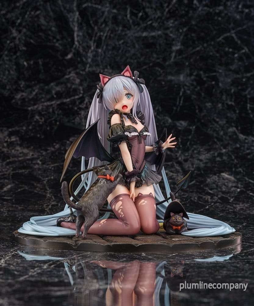 Azur Lane PVC-figur 1/7 Janus Fright-Night Scaredy-Cat Ver. 16 cm