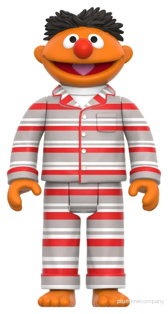 Sesame Street ReAction Action Figur Wave 06 Ernie (PJs) 10 cm - Bild 2