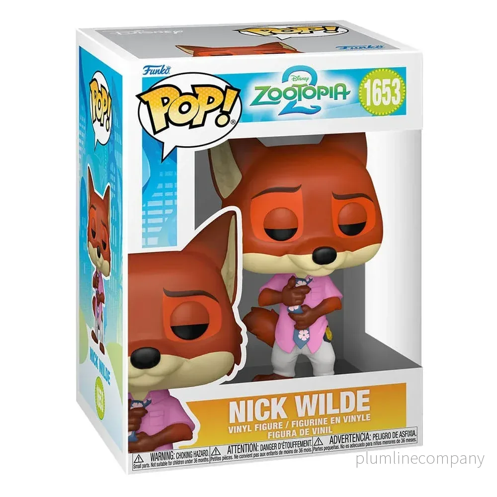 Zootopia 2 POP! Movies Figur Nick Wilde 9 cm - Bild 3