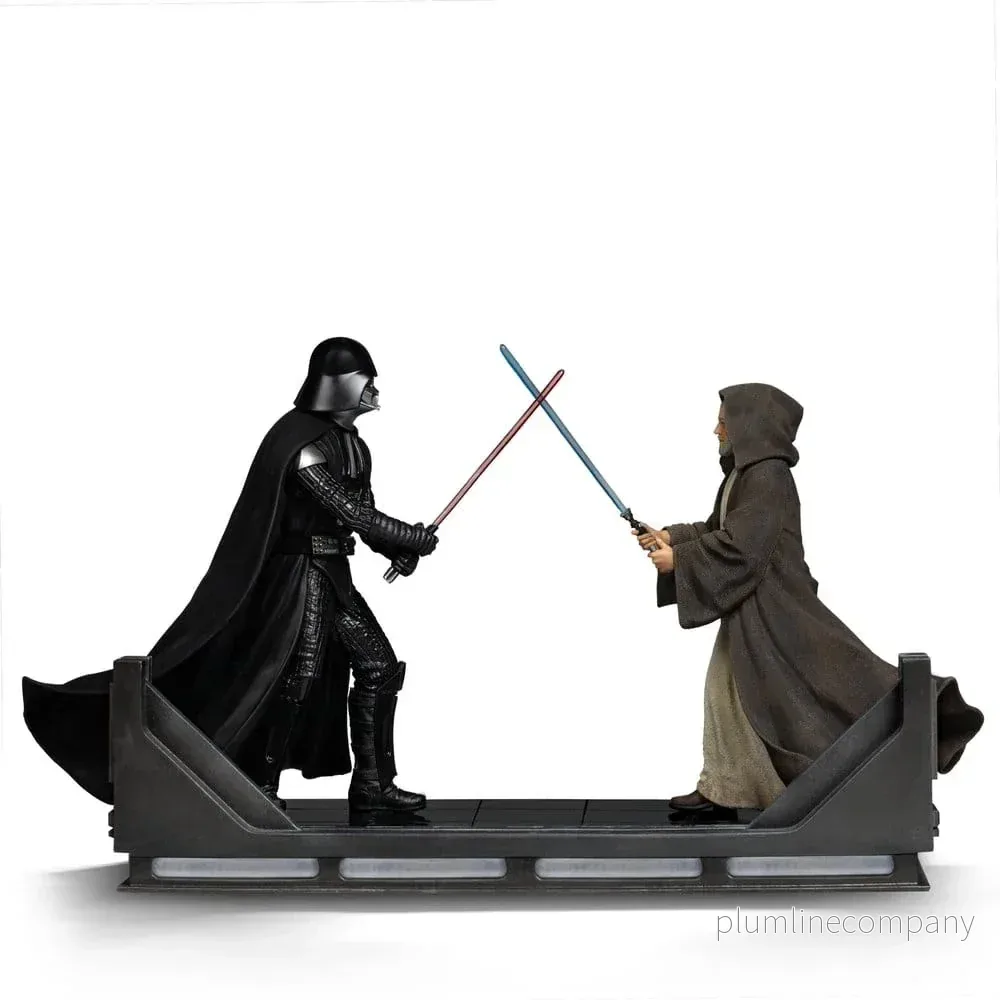 Star Wars Deluxe Art Scale Figur 1/10 Darth Vader Vs Obi-Wan Kenobi (CCXP Exclusive 2025) 24 cm Star Wars Deluxe Art Scale Figur 1/10 Darth Vader Vs Obi-Wan Kenobi (CCXP Exclusive 2025) 24 cm