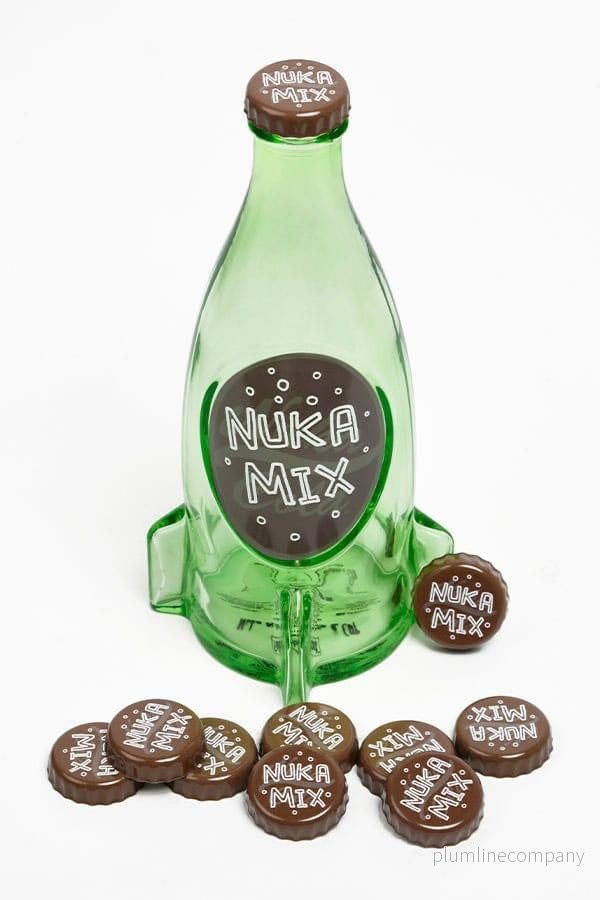 Fallout Flaska Serie Glasflaska & Lock Nuka Mix Fallout Flaska Serie Glasflaska & Lock Nuka Mix