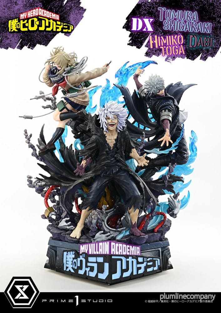 My Hero Academia Statue Ultimate Premium Masterline Tomura Shigaraki, Dabi & Himiko Toga Deluxe Version 69 cm My Hero Academia Statue Ultimate Premium Masterline Tomura Shigaraki, Dabi & Himiko Toga Deluxe Version 69 cm