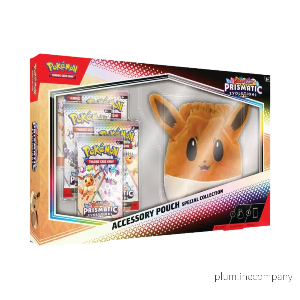 Pokémon TCG: Prismatic Evolutions Accessory Pouch Collection