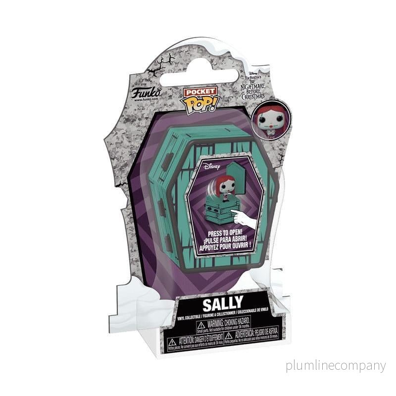 The Nightmare Before Christmas Coffin Pocket POP! Figur Sally Sewing 6 cm - Bild 3