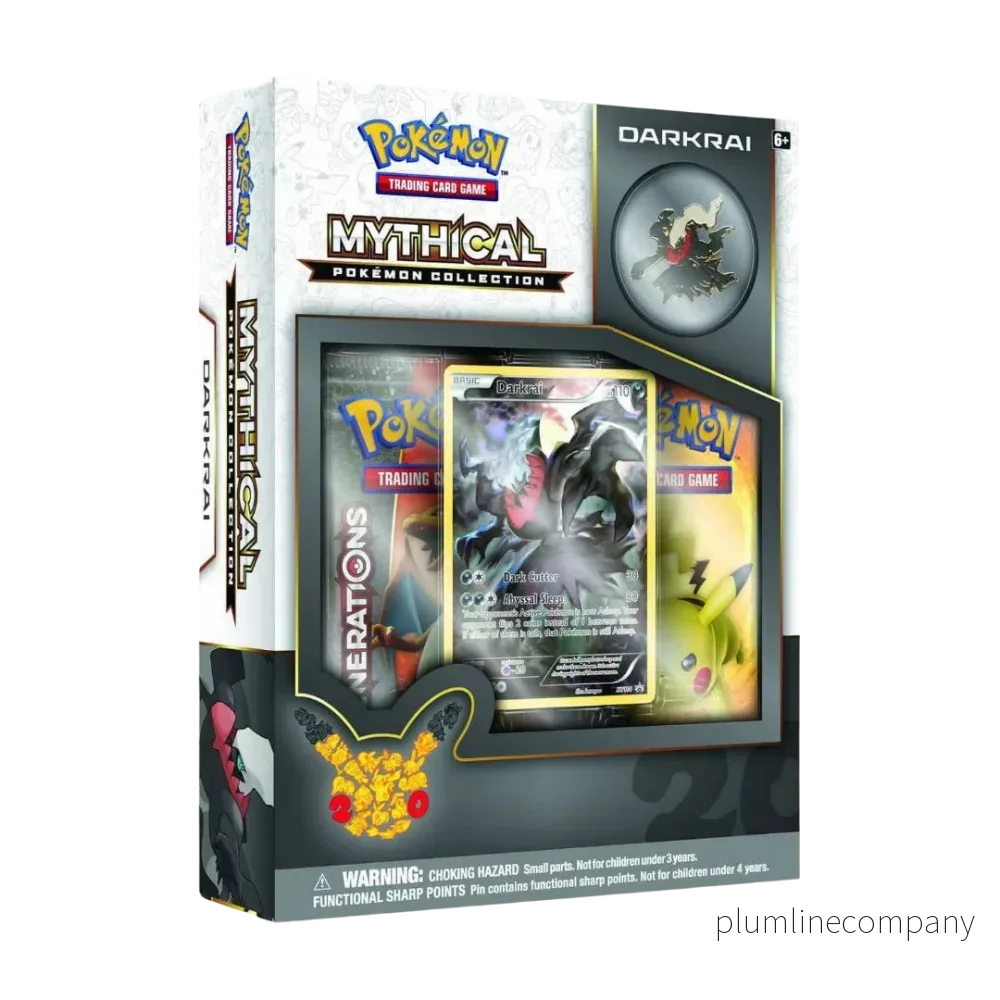 Pokémon: Mythical Darkrai Pin Collection Box Pokémon: Mythical Darkrai Pin Collection Box