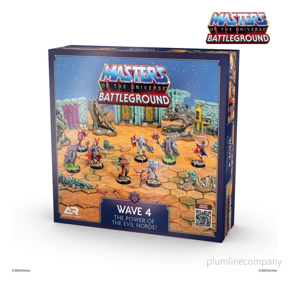 Masters of the Universe: Battleground Miniatyrspel Våg 4: Den Ondska Hordens Makt – Engelska versionen Masters of the Universe: Battleground Miniatyrspel Våg 4: Den Ondska Hordens Makt – Engelska versionen