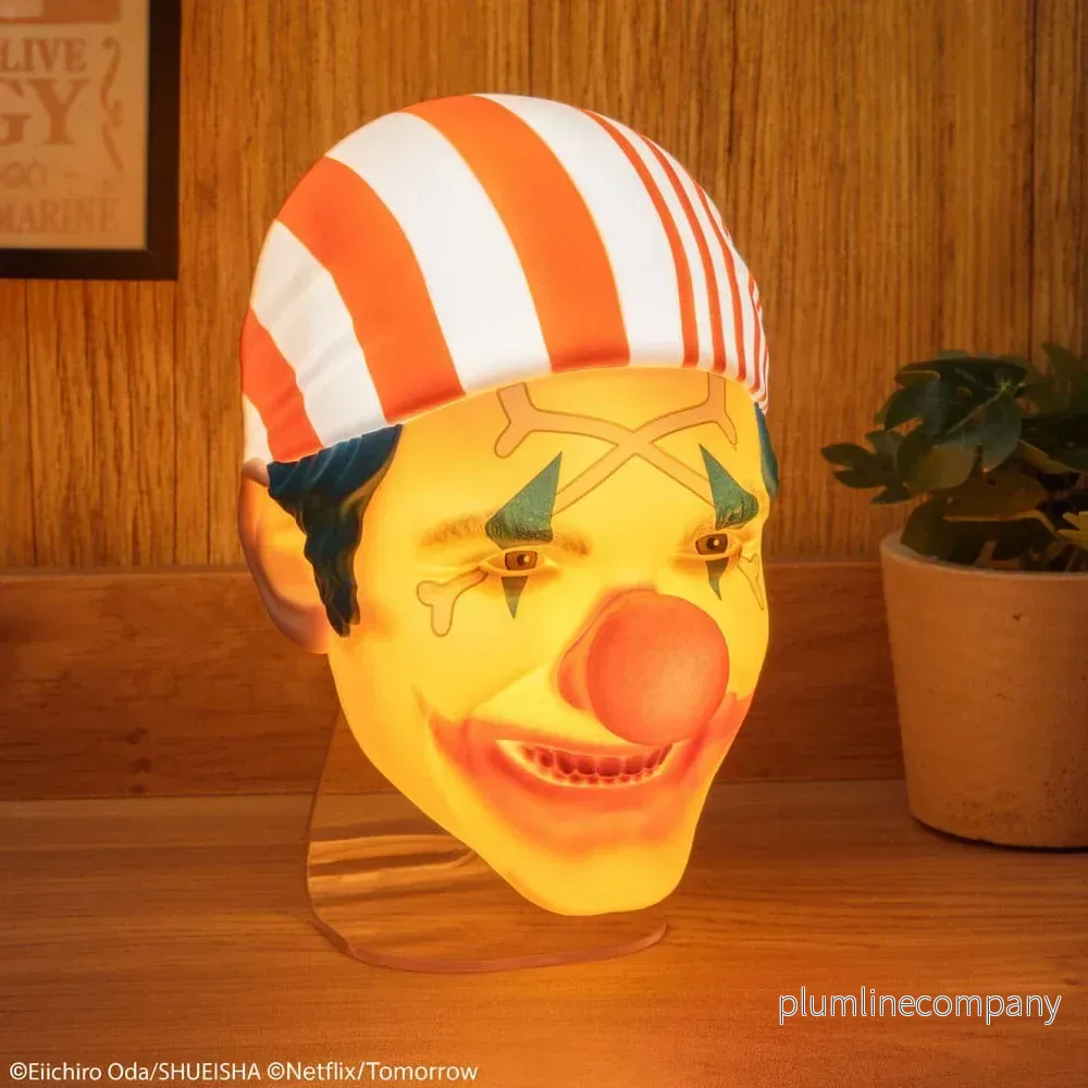 One Piece 3D LED Lampa Buggy Mask - Bild 3