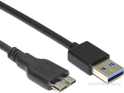 NÖRDIC USB 3.1 kabel USB A till USB Micro B 2m svart NÖRDIC USB 3.1 kabel USB A till USB Micro B 2m svart