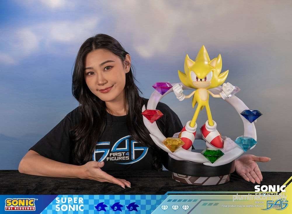 Sonic The Hedgehog Sonic Frontiers Resin-staty Super Sonic 45 cm - Bild 3